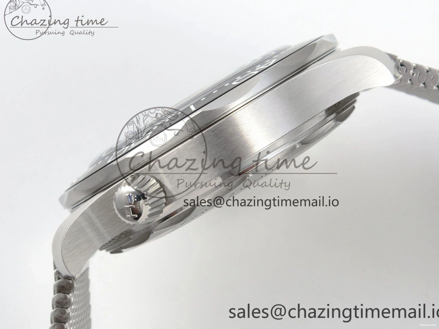 0225 Seamaster 300M 42mm SS VSF Best Edition Black Dial On Mesh Bracelet A Stretchable 7658